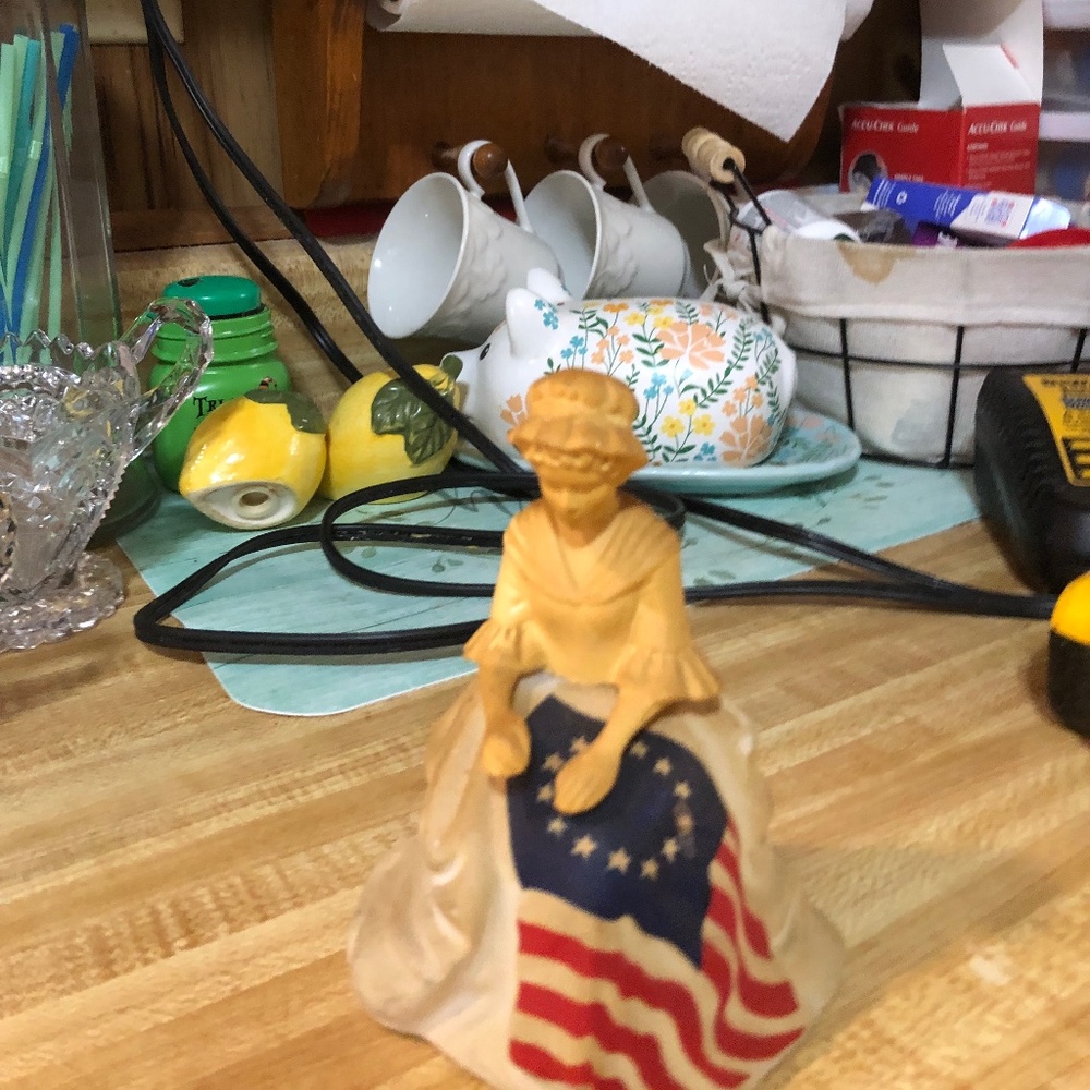 Betsy Ross Avon bottle